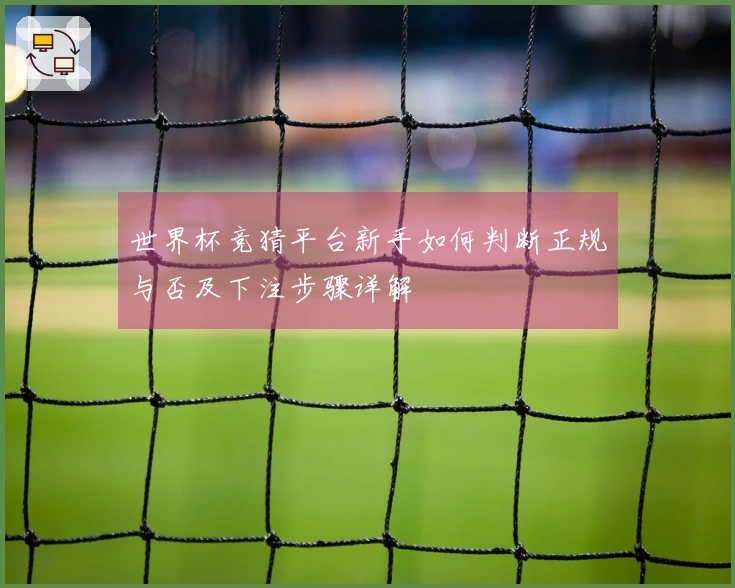 世界杯竞猜平台新手如何判断正规与否及下注步骤详解