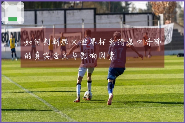 如何判断烽火世界杯竞猜盘口升降的真实含义与影响因素