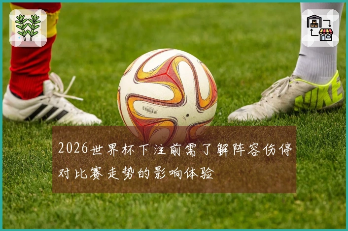 2026世界杯下注前需了解阵容伤停对比赛走势的影响体验