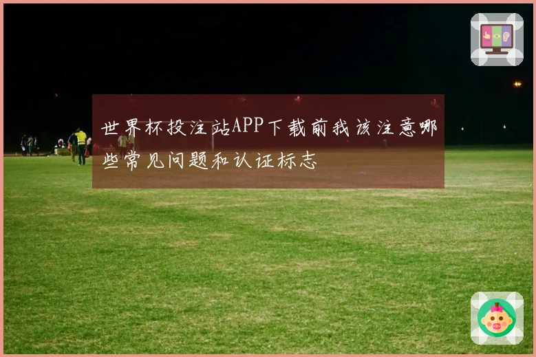 世界杯投注站APP下载前我该注意哪些常见问题和认证标志