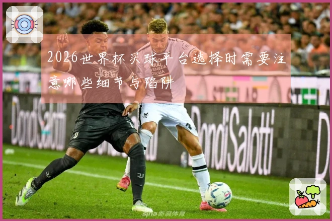 2026世界杯买球平台选择时需要注意哪些细节与陷阱
